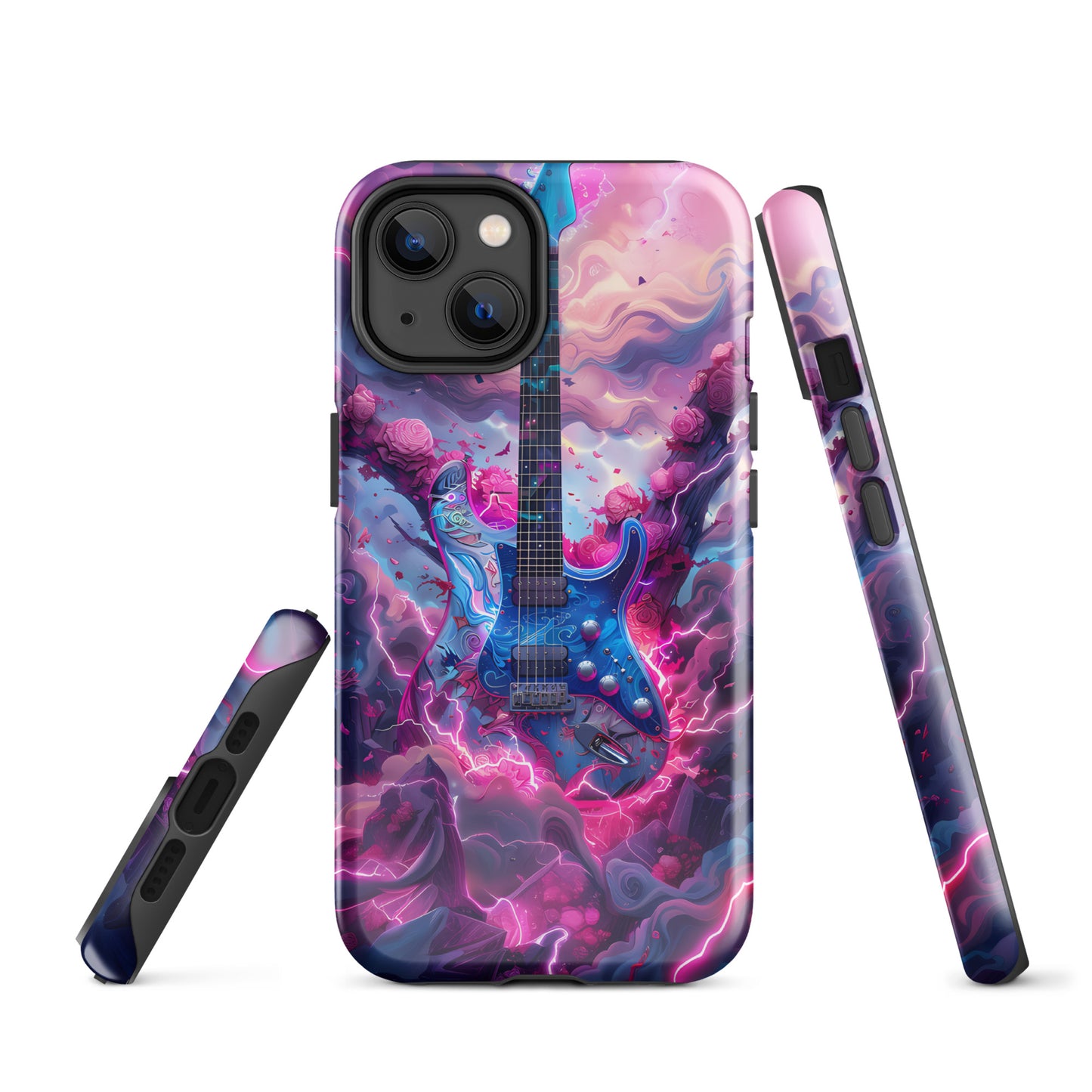 Electric Storm Guitar Tough Case for iPhone®