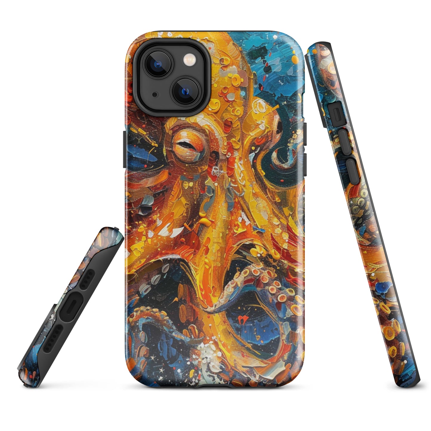 Octopus Painted Tough Case for iPhone®