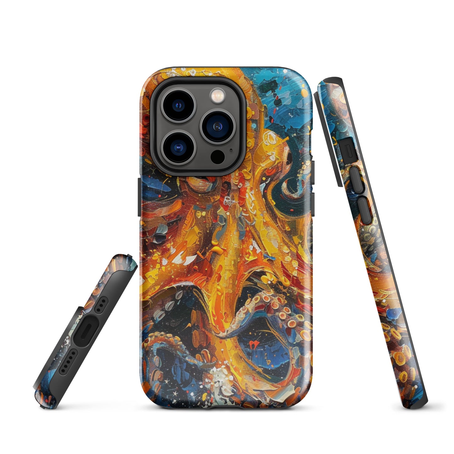 Octopus Painted Tough Case for iPhone®