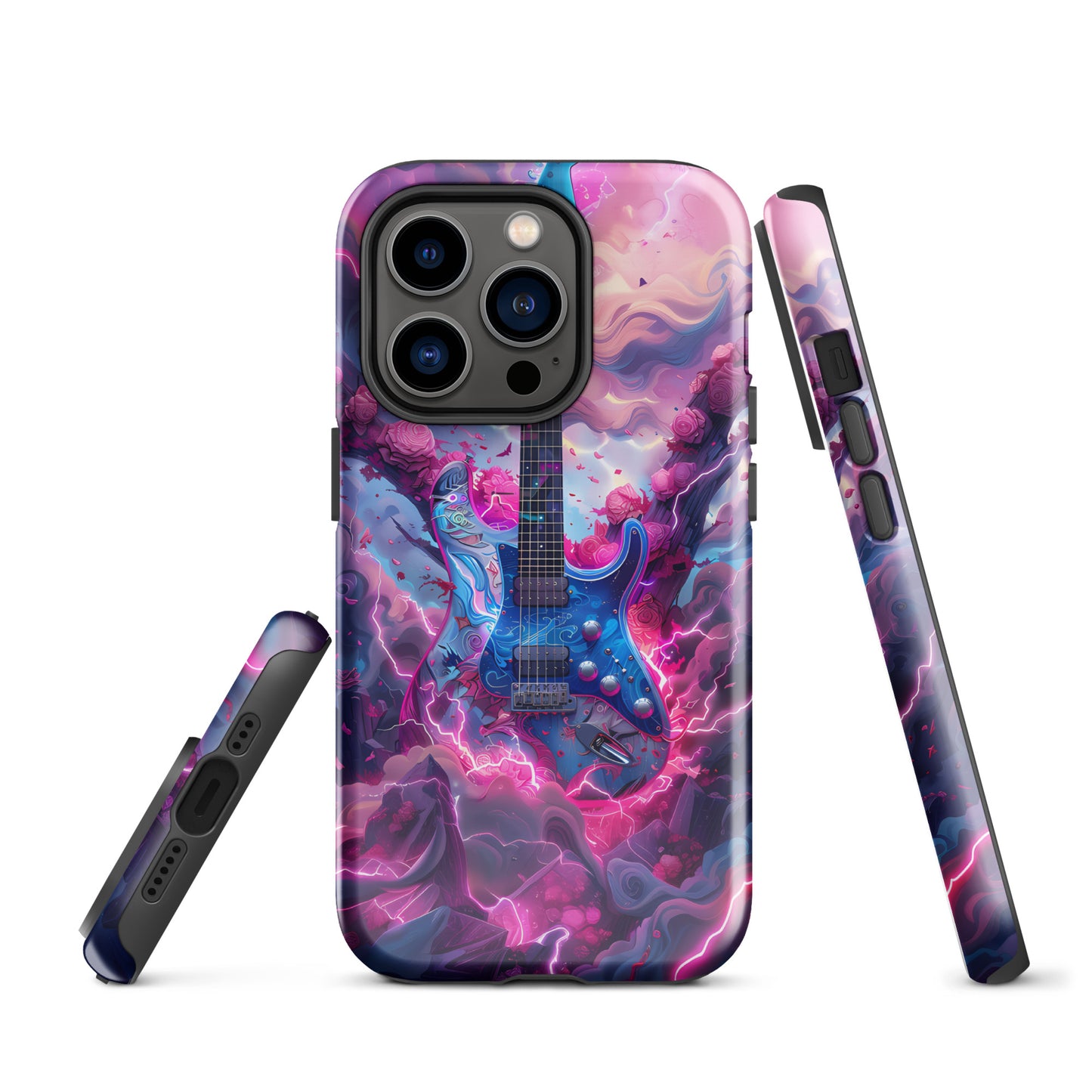Electric Storm Guitar Tough Case for iPhone®