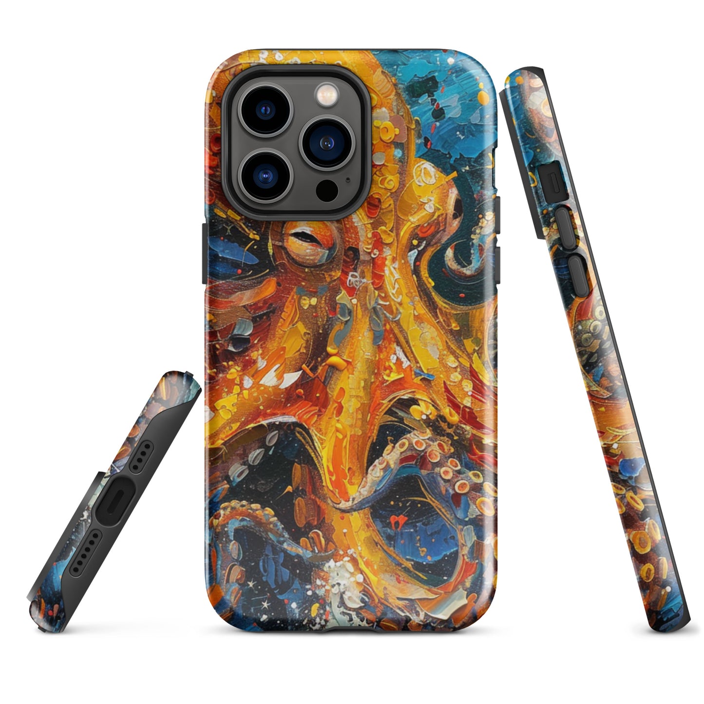 Octopus Painted Tough Case for iPhone®