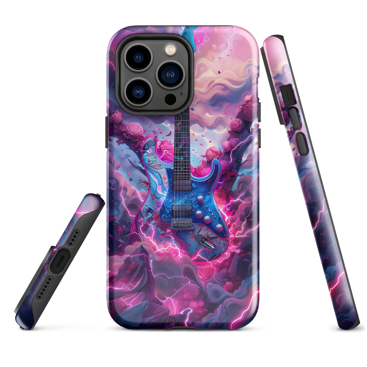 Electric Storm Guitar Tough Case for iPhone®