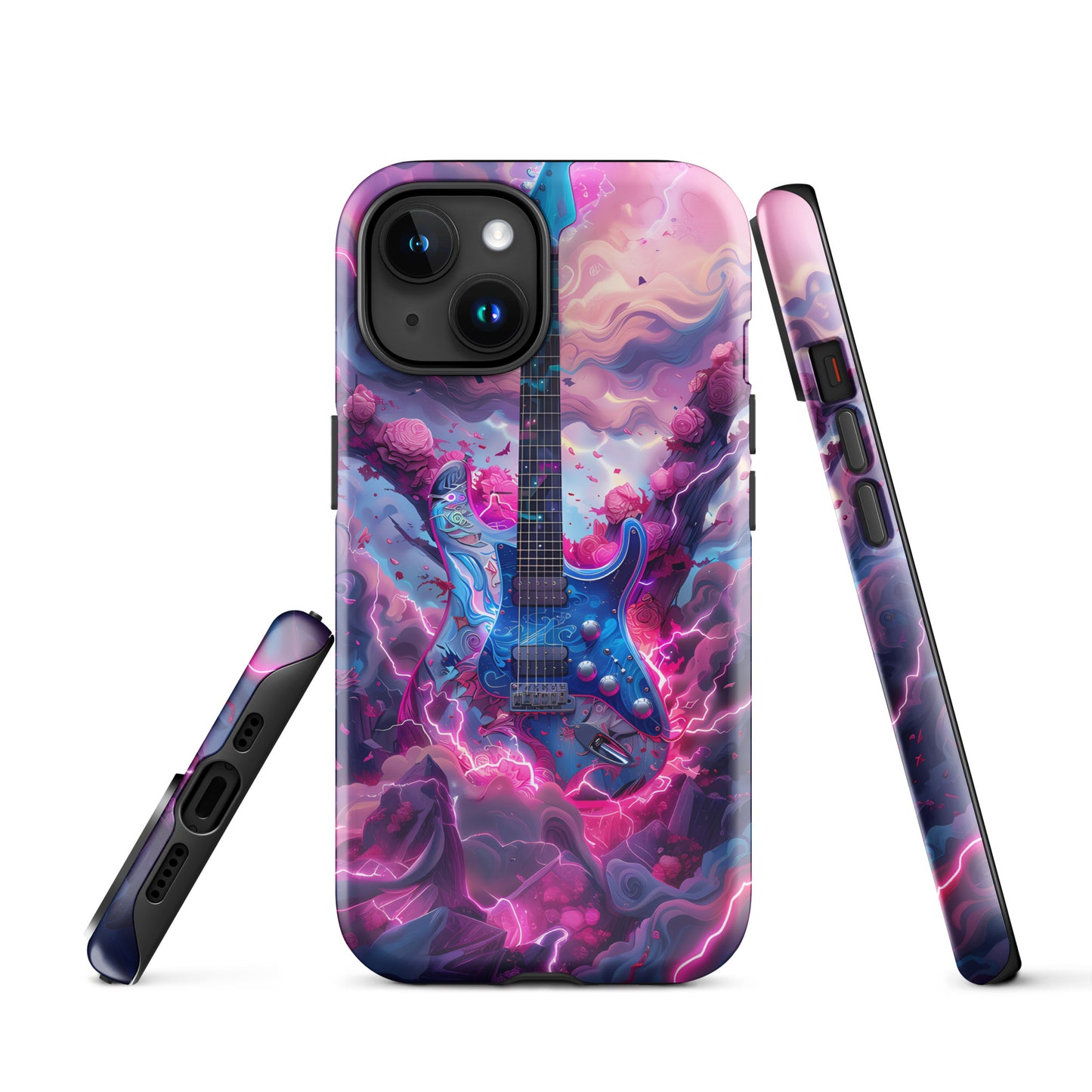 Electric Storm Guitar Tough Case for iPhone®