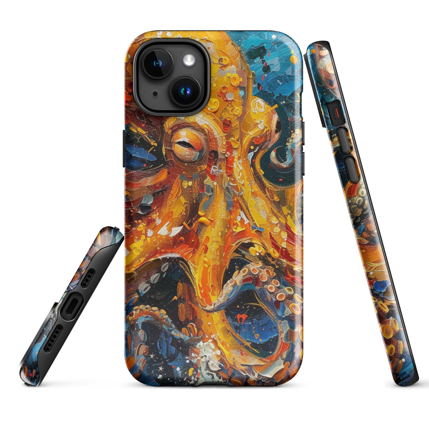 Octopus Painted Tough Case for iPhone®
