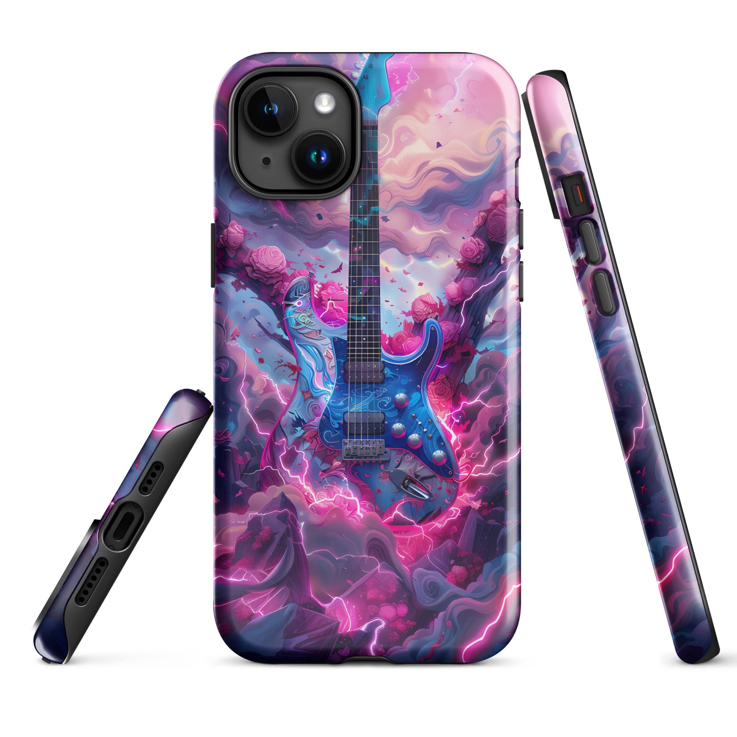 Electric Storm Guitar Tough Case for iPhone®