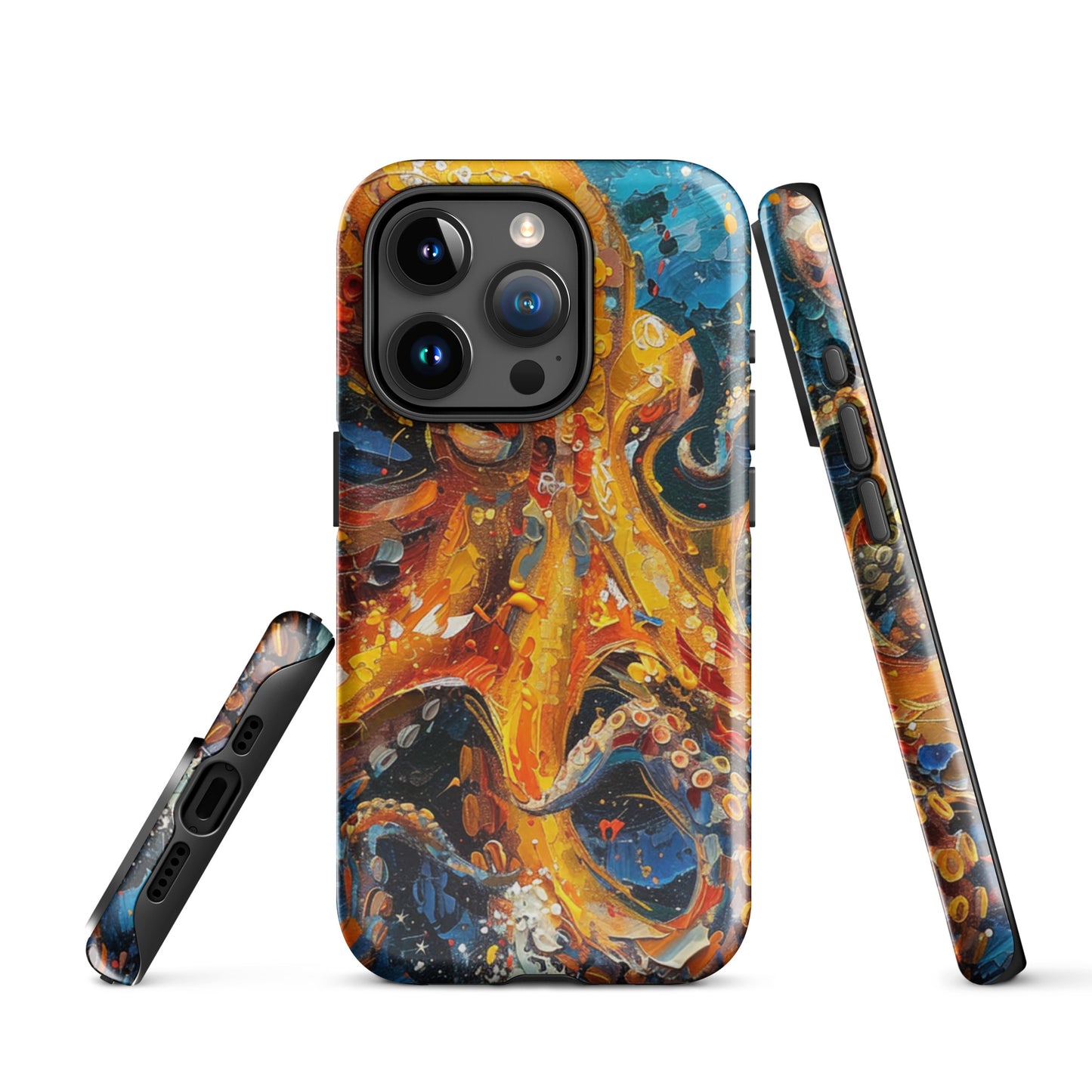 Octopus Painted Tough Case for iPhone®