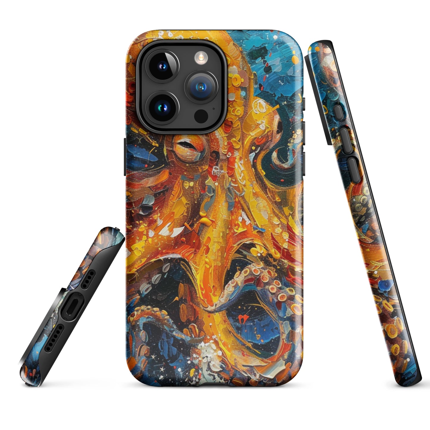 Octopus Painted Tough Case for iPhone®