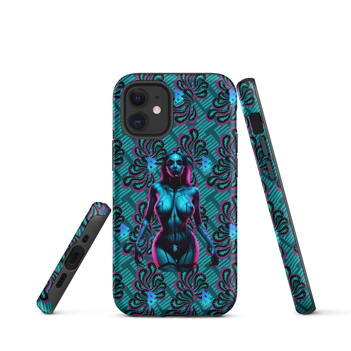 Pinup Turquoise Girl Tough Case for iPhone®
