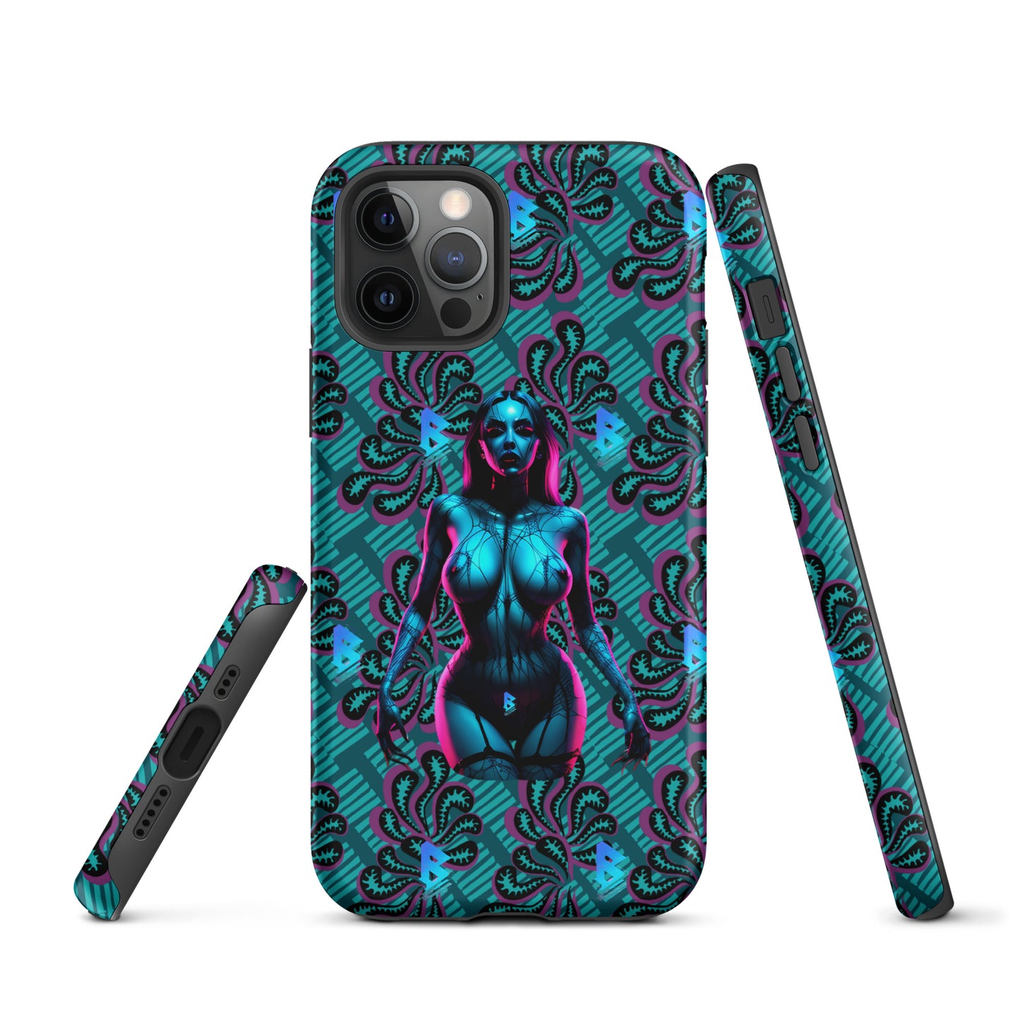 Pinup Turquoise Girl Tough Case for iPhone®