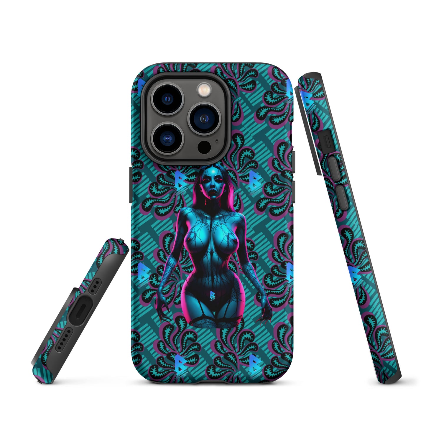 Pinup Turquoise Girl Tough Case for iPhone®