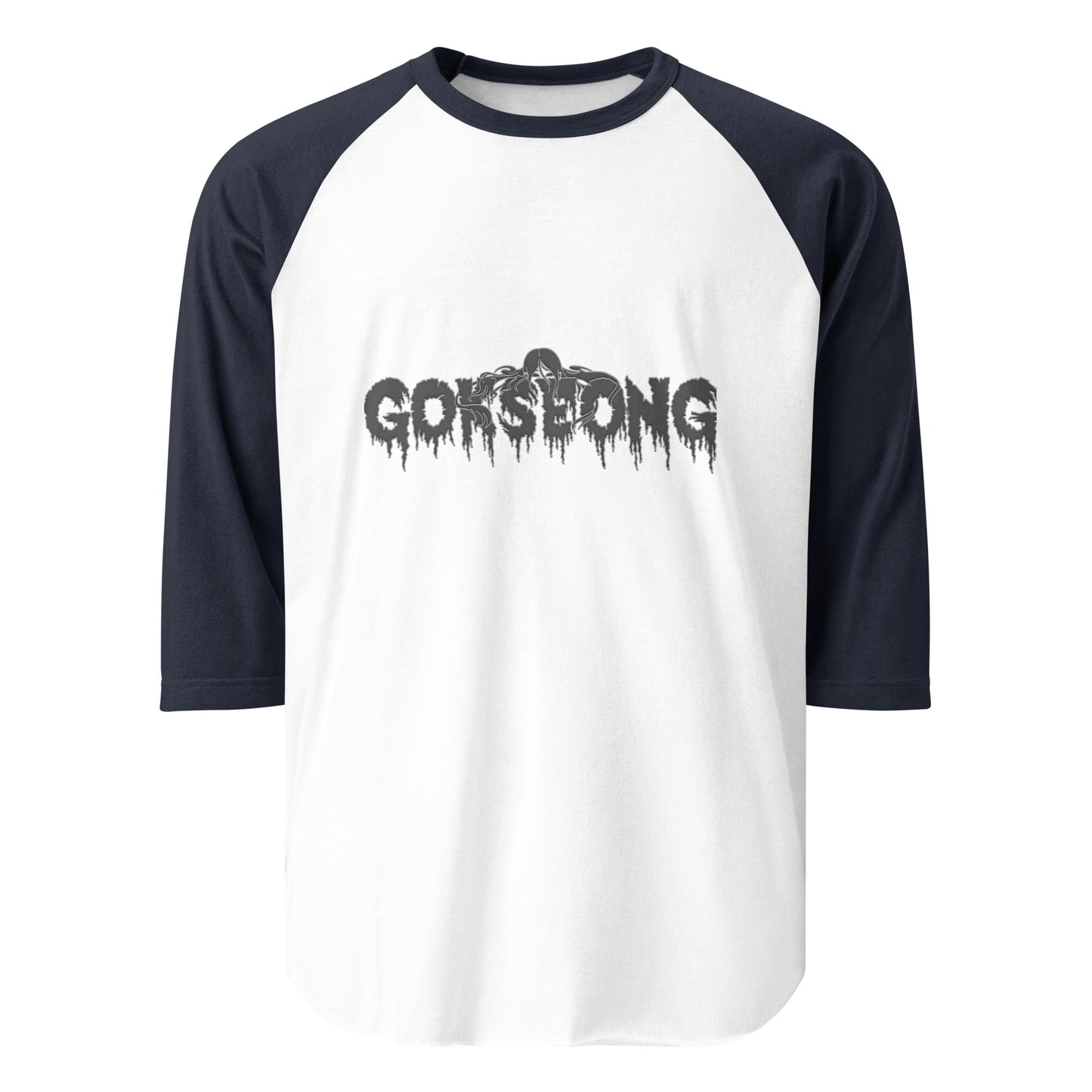 Gokseong 3/4 sleeve raglan shirt - Free Delivery! Rock / Metal / Alternative - Alternative Apparel and Merch Only from Phase B Records.