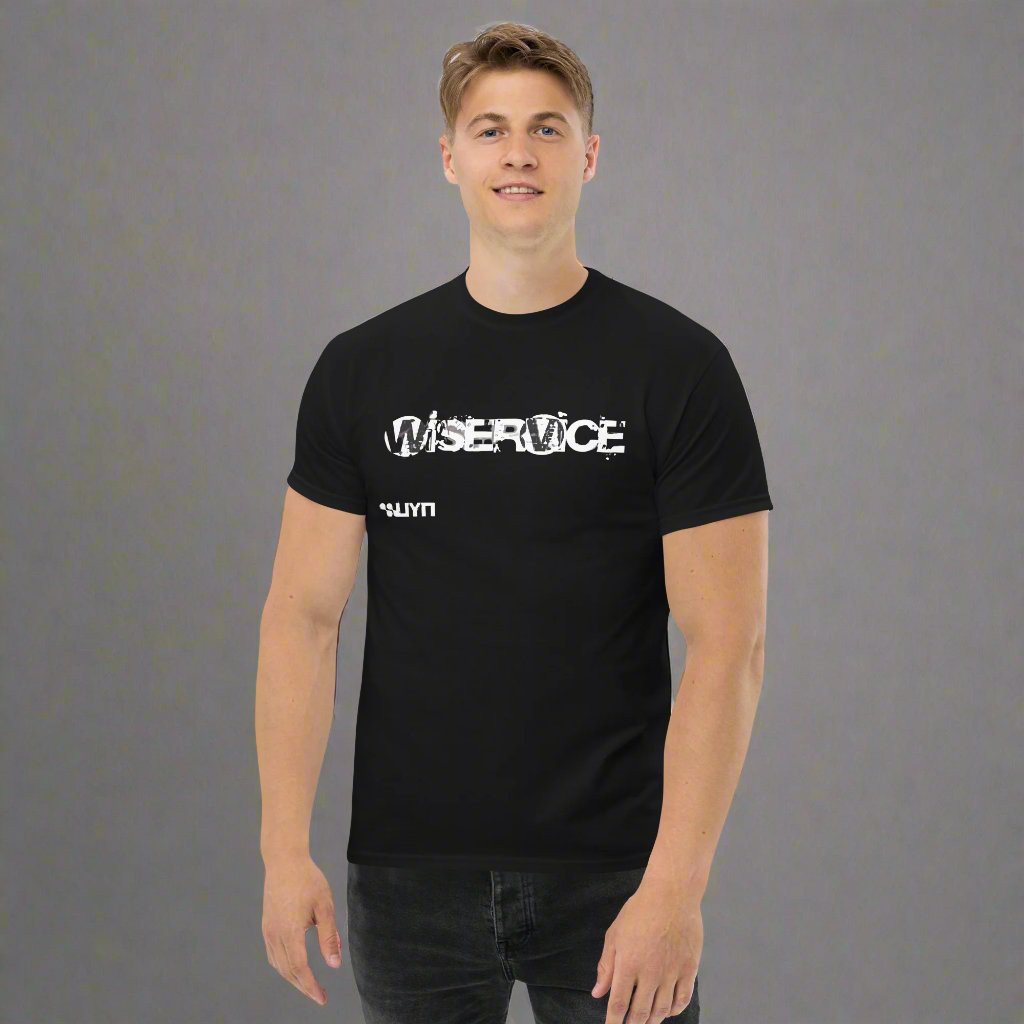 Wiservice Unisex classic tee - Free Delivery! Reggae / Dub / Ska / Ska punk / Punk - Alternative Apparel and Merch Only from Phase B Records.