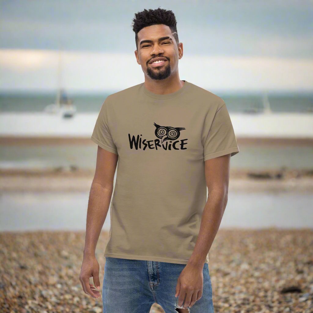 Wiservice Unisex classic tee - Free Delivery! Reggae / Dub / Ska / Ska punk / Punk - Alternative Apparel and Merch Only from Phase B Records.