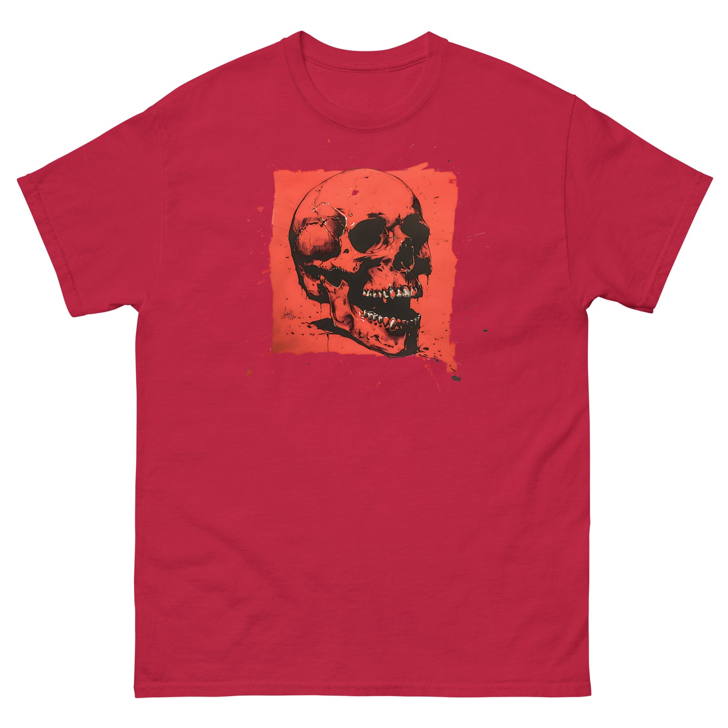 The Skull in Red Unisex classic tee