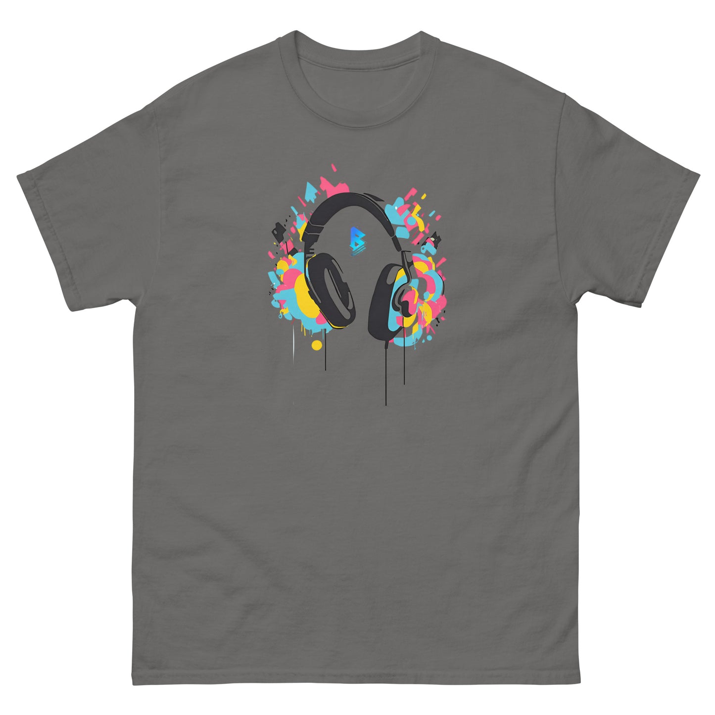 Phase B Headphones Unisex classic tee - Free Delivery! UK Techno / EDM / Electronic Graphic Merch / Alternative Apparel and Merch Only from Phase B Records.