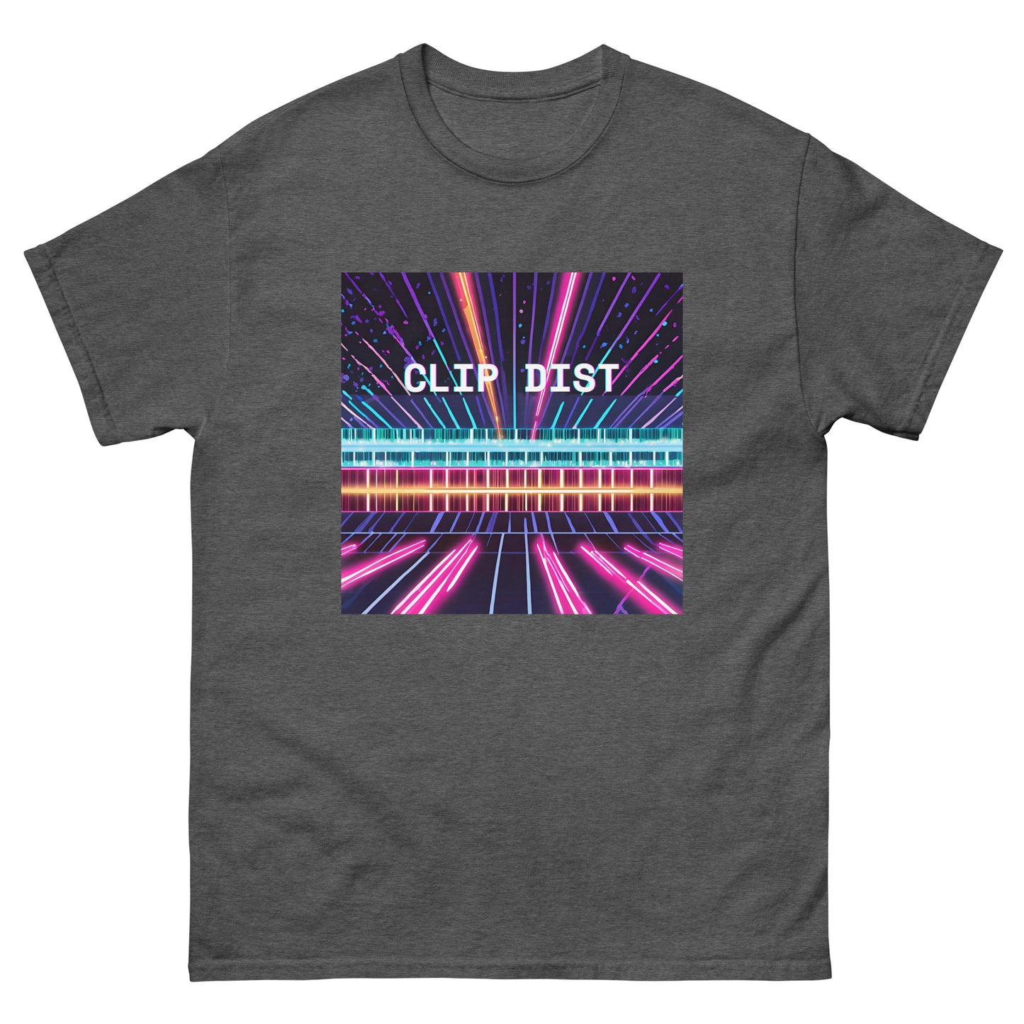 Clip Dist. Unisex classic tee - Free Delivery! Rock / Metal / Electronic / EDM / Underground - Alternative Apparel and Merch Only from Phase B Records.