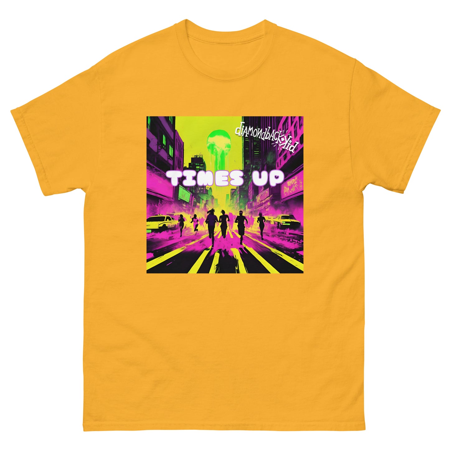 Diamondback Kid TIMES UP Unisex classic tee - Free Delivery! Hip-Hop / EDM / Underground - Alternative Apparel and Merch Only from Phase B Records.