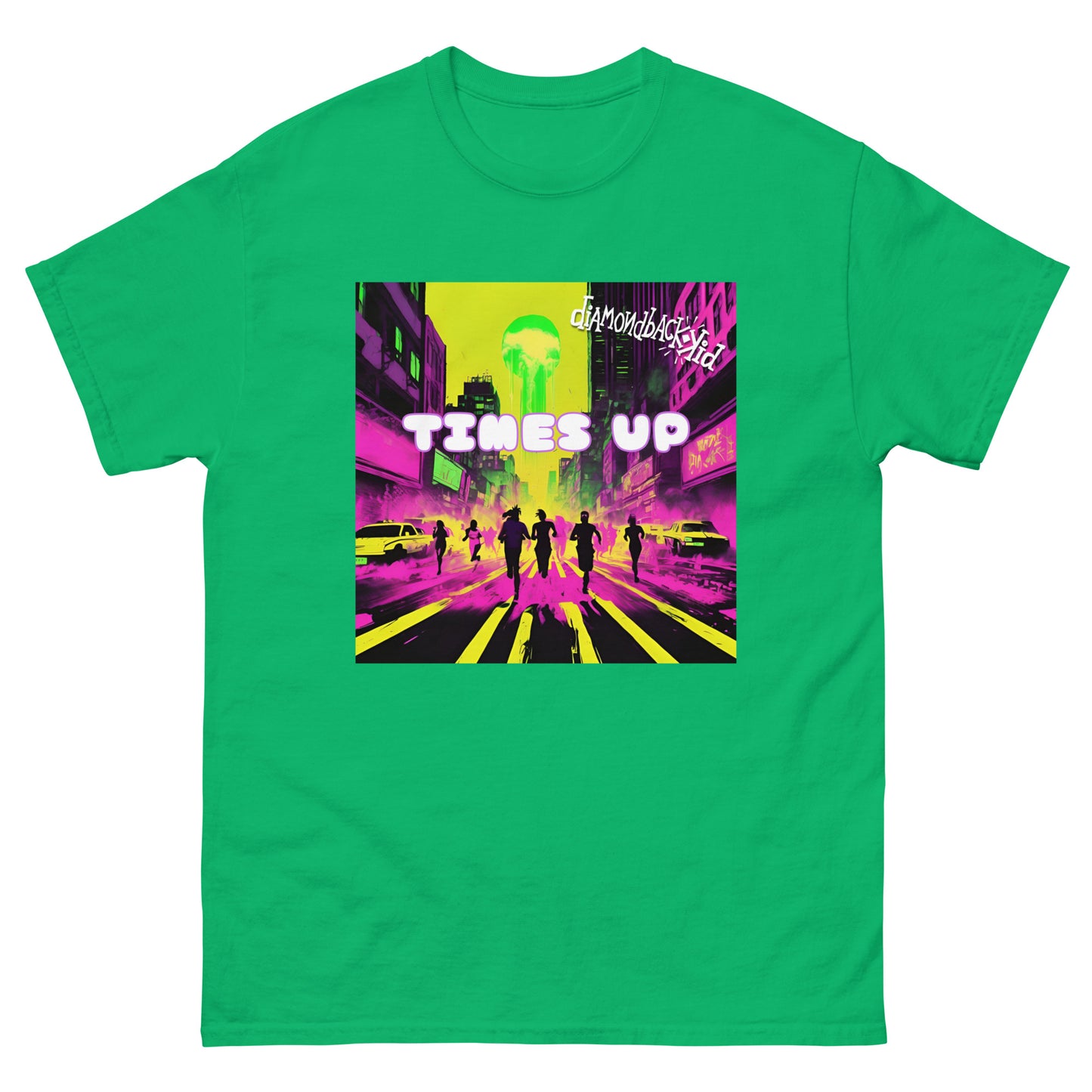 Diamondback Kid TIMES UP Unisex classic tee - Free Delivery! Hip-Hop / EDM / Underground - Alternative Apparel and Merch Only from Phase B Records.