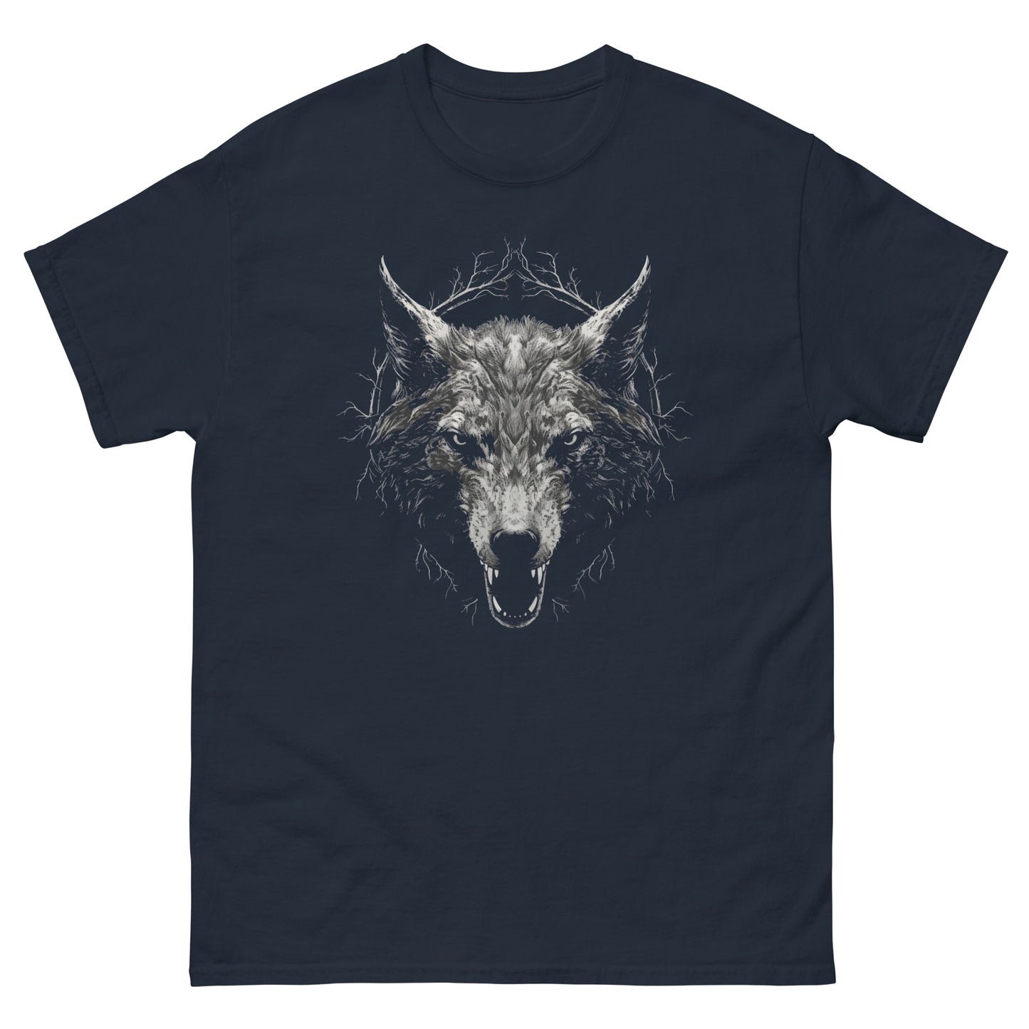 Dead Deceased Unleash the Wolves Unisex Gildan tee - Free Delivery! Rock / Metal / Gothic Alternative classic tee- Alternative Apparel Only from Phase B Records. Plus Size to 5XL