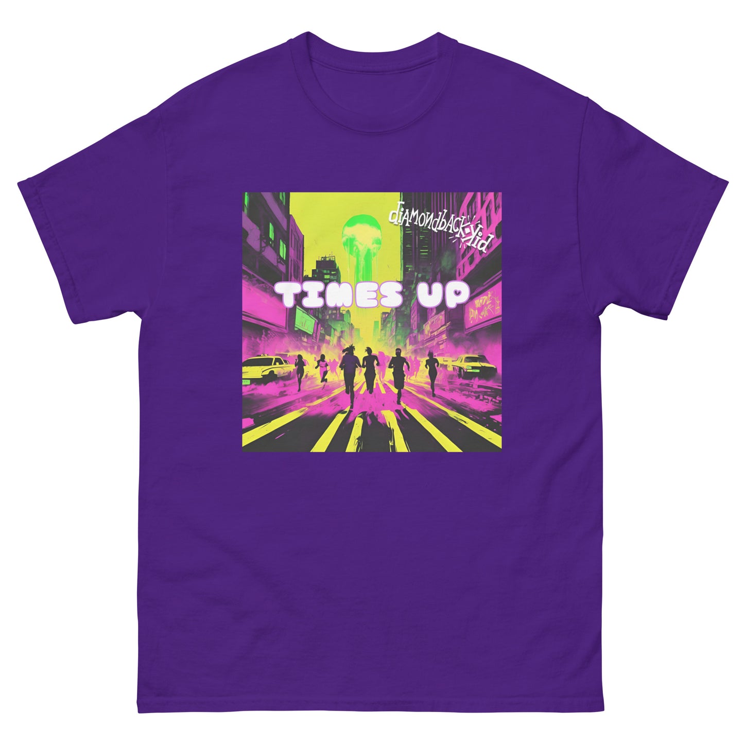Diamondback Kid TIMES UP Unisex classic tee - Free Delivery! Hip-Hop / EDM / Underground - Alternative Apparel and Merch Only from Phase B Records.