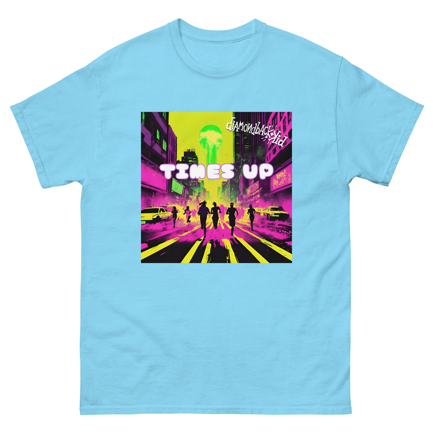 Diamondback Kid TIMES UP Unisex classic tee - Free Delivery! Hip-Hop / EDM / Underground - Alternative Apparel and Merch Only from Phase B Records.