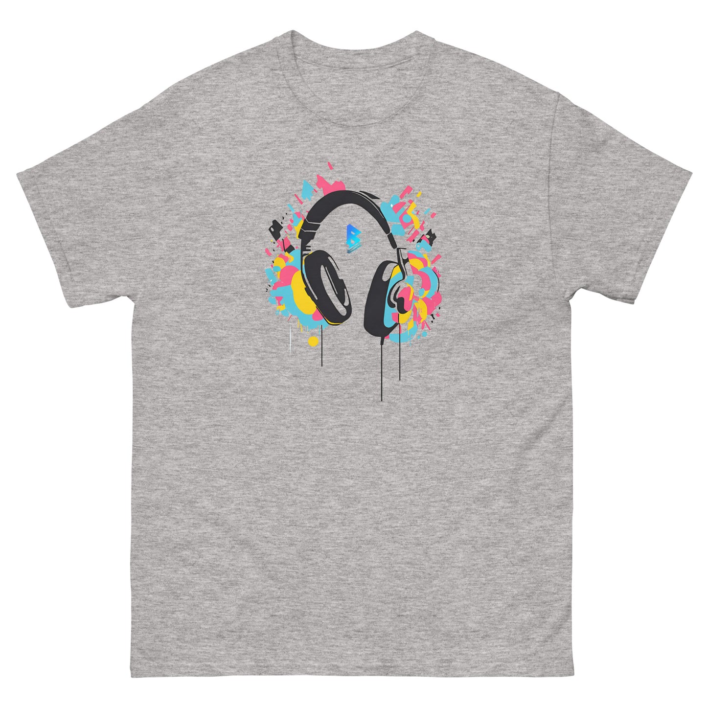 Phase B Headphones Unisex classic tee - Free Delivery! UK Techno / EDM / Electronic Graphic Merch / Alternative Apparel and Merch Only from Phase B Records.