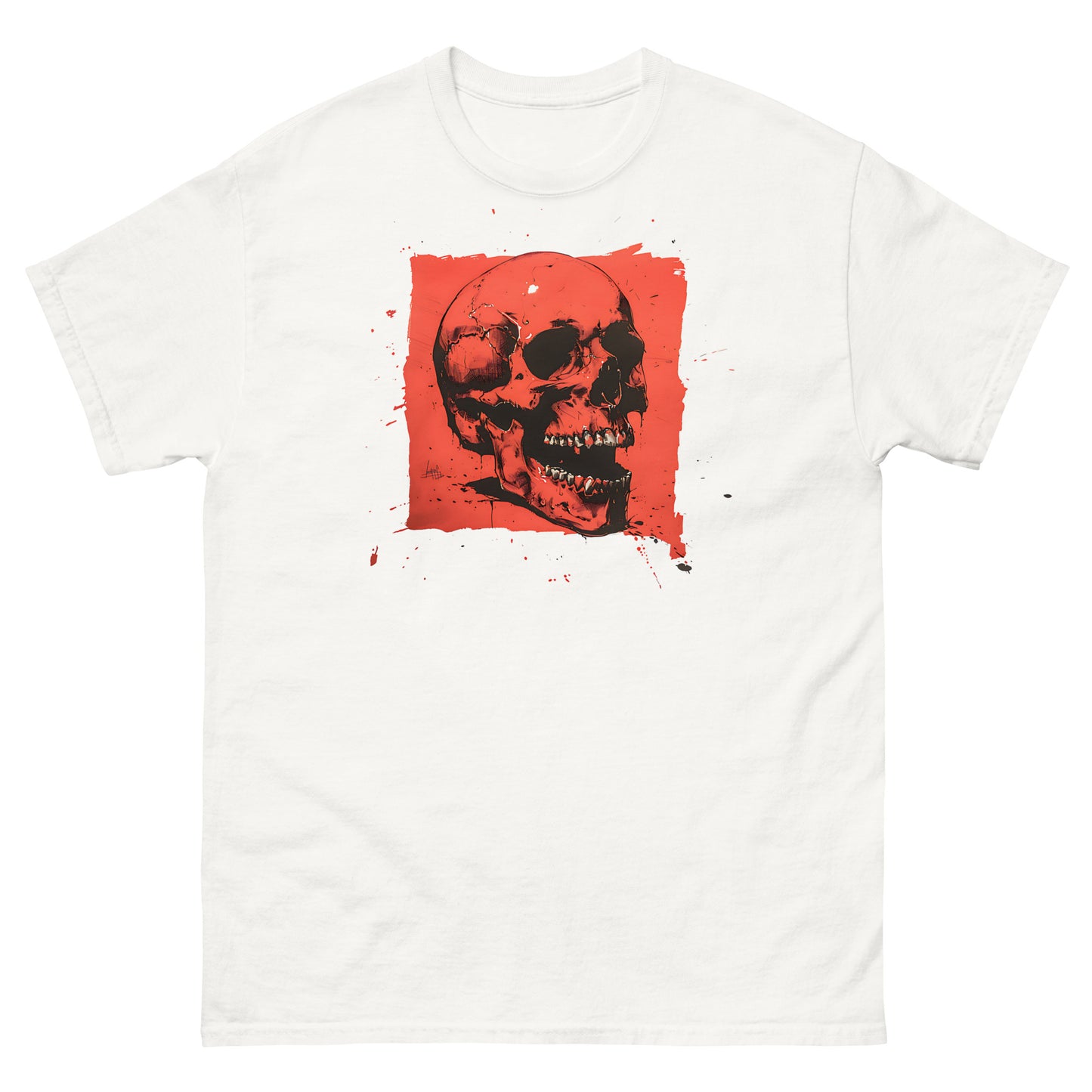 The Skull in Red Unisex classic tee