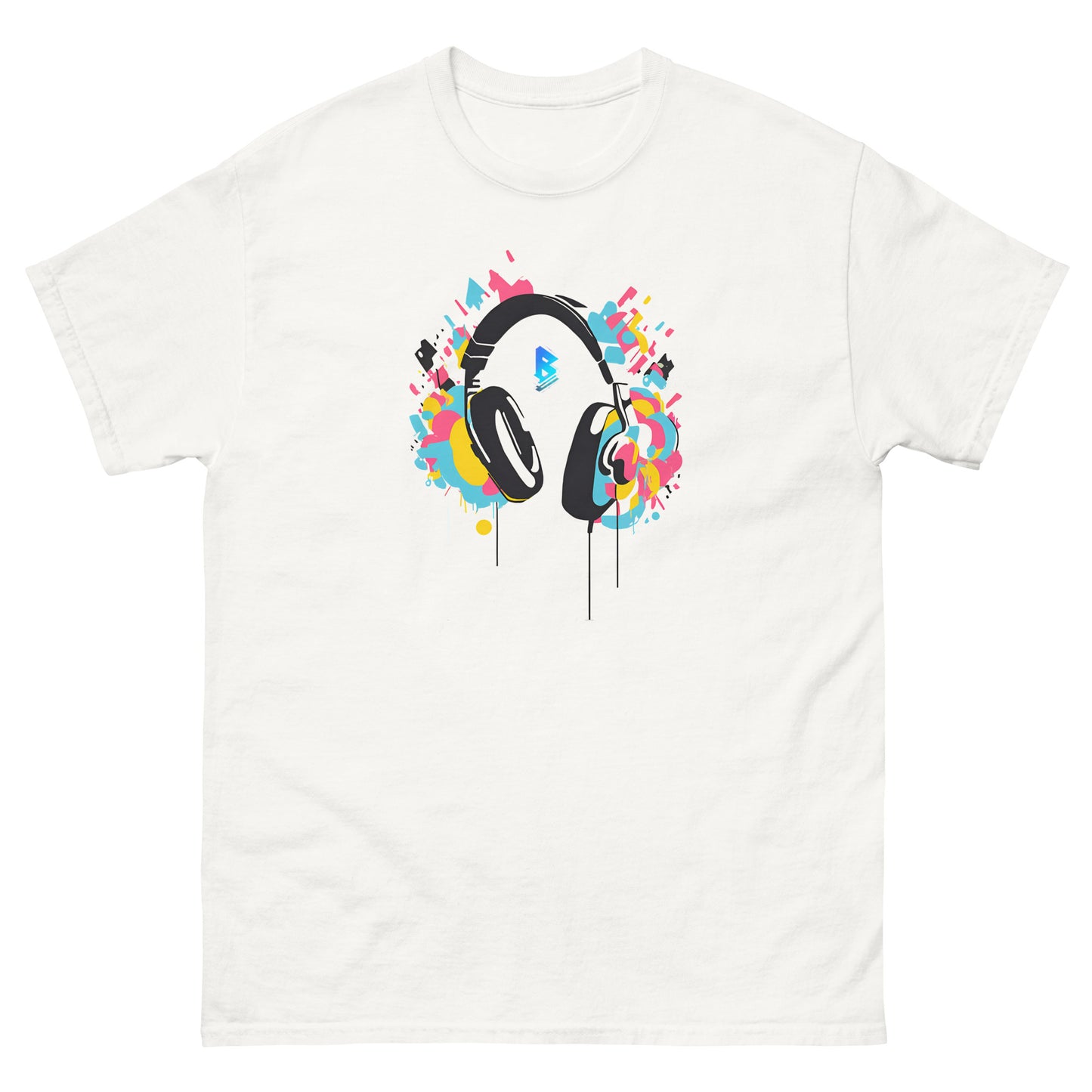 Phase B Headphones Unisex classic tee - Free Delivery! UK Techno / EDM / Electronic Graphic Merch / Alternative Apparel and Merch Only from Phase B Records.
