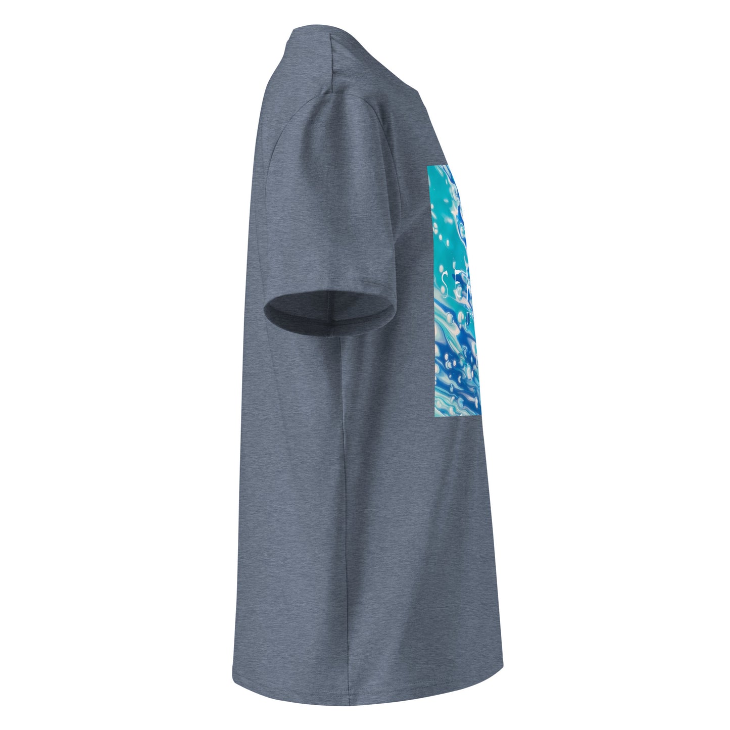 Jess Lewis Seafoam Men's organic cotton t-shirt - Free Delivery! Rock / Mathrock / Progressive / Jazz Fusion - Alternative Apparel and Merch Only from Phase B Records.