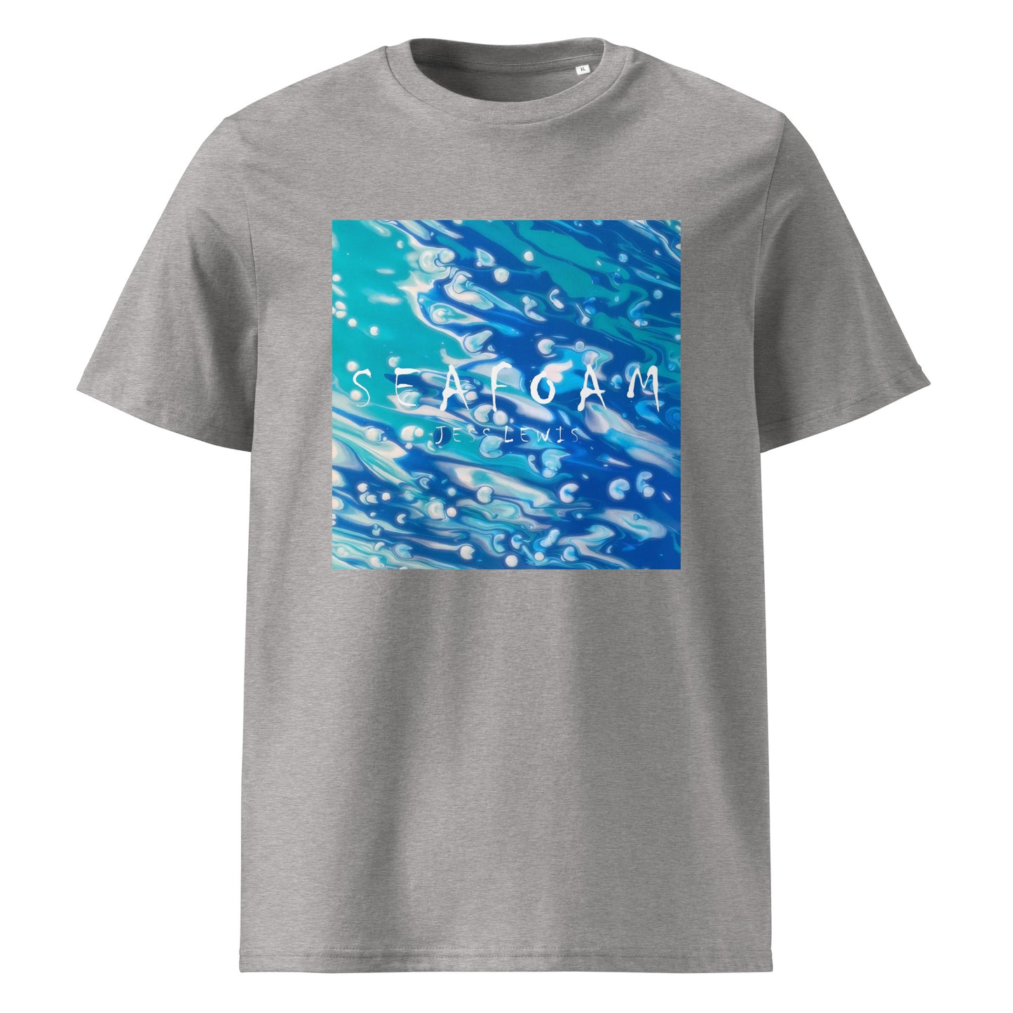 Jess Lewis Seafoam Men's organic cotton t-shirt - Free Delivery! Rock / Mathrock / Progressive / Jazz Fusion - Alternative Apparel and Merch Only from Phase B Records.