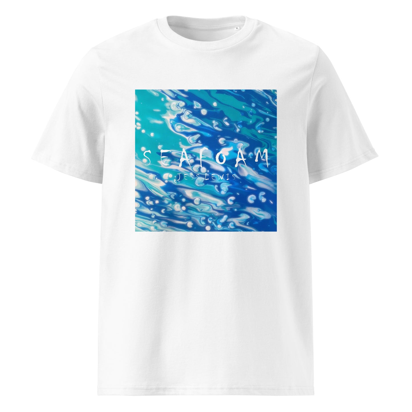 Jess Lewis Seafoam Men's organic cotton t-shirt - Free Delivery! Rock / Mathrock / Progressive / Jazz Fusion - Alternative Apparel and Merch Only from Phase B Records.