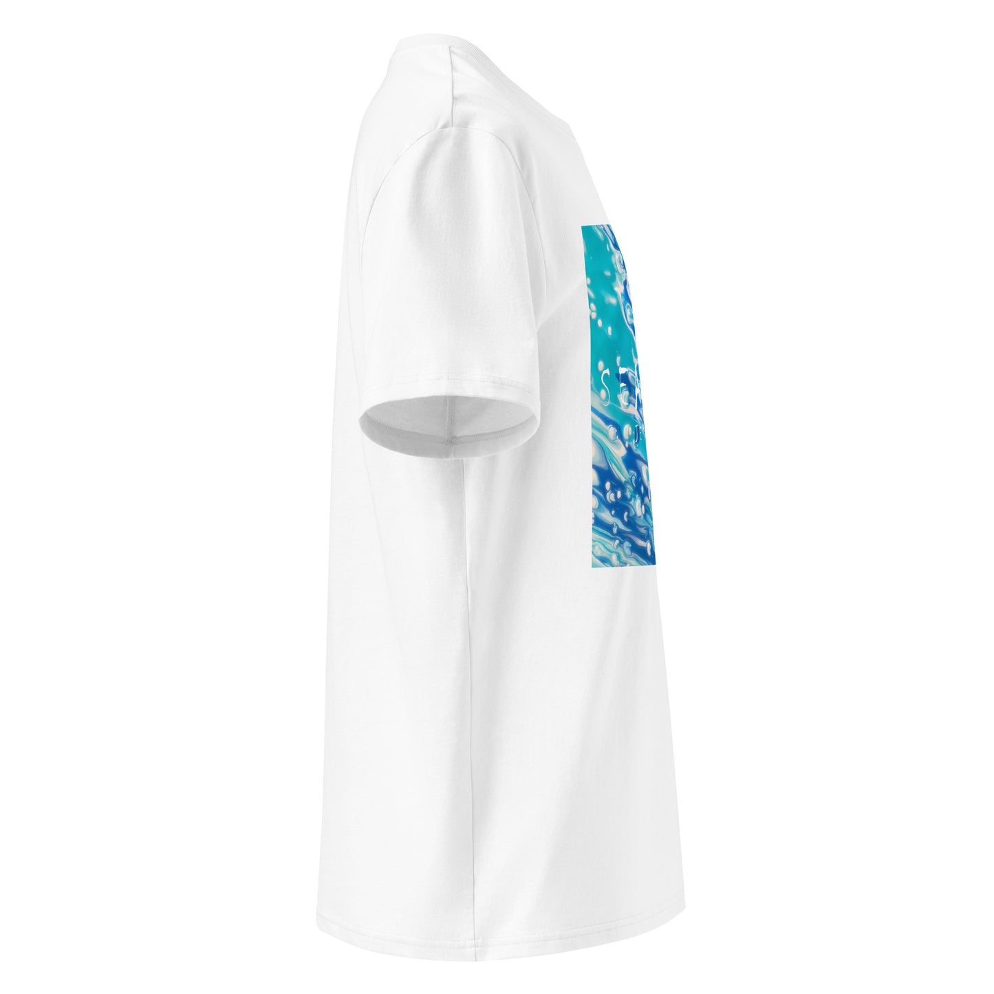 Jess Lewis Seafoam Men's organic cotton t-shirt - Free Delivery! Rock / Mathrock / Progressive / Jazz Fusion - Alternative Apparel and Merch Only from Phase B Records.