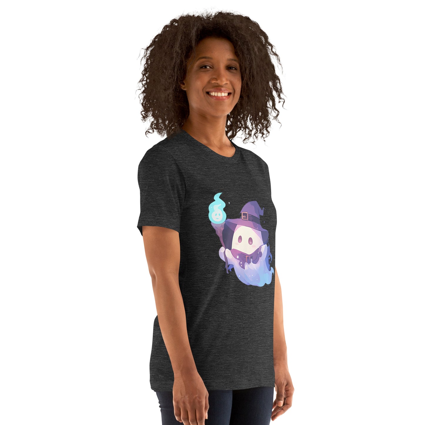 Cute Witch Ghost Unisex t-shirt