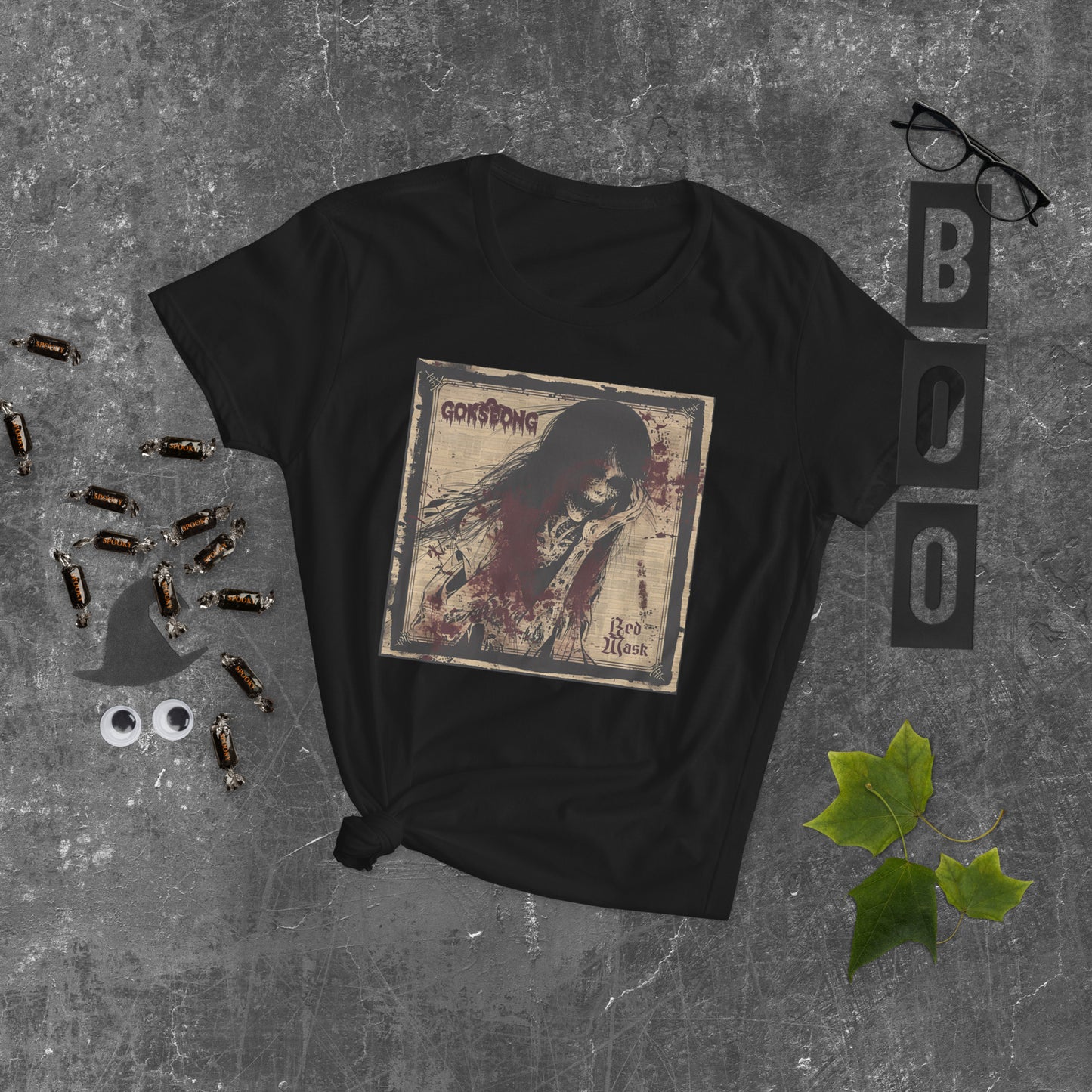 Gokseong Red Mask Women's short sleeve t-shirt - Free Delivery! Rock / Metal / Alternative - Alternative Apparel and Merch Only from Phase B Records.