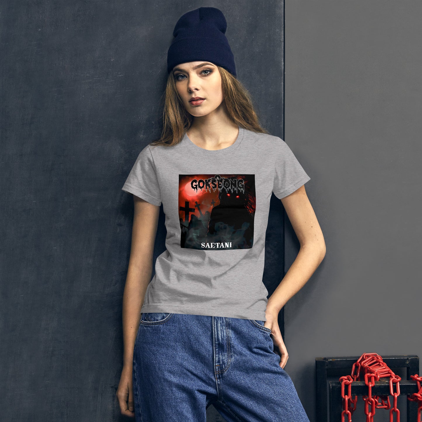Gokseong Saetani Women's short sleeve t-shirt - Free Delivery! Rock / Metal / Alternative - Alternative Apparel and Merch Only from Phase B Records.