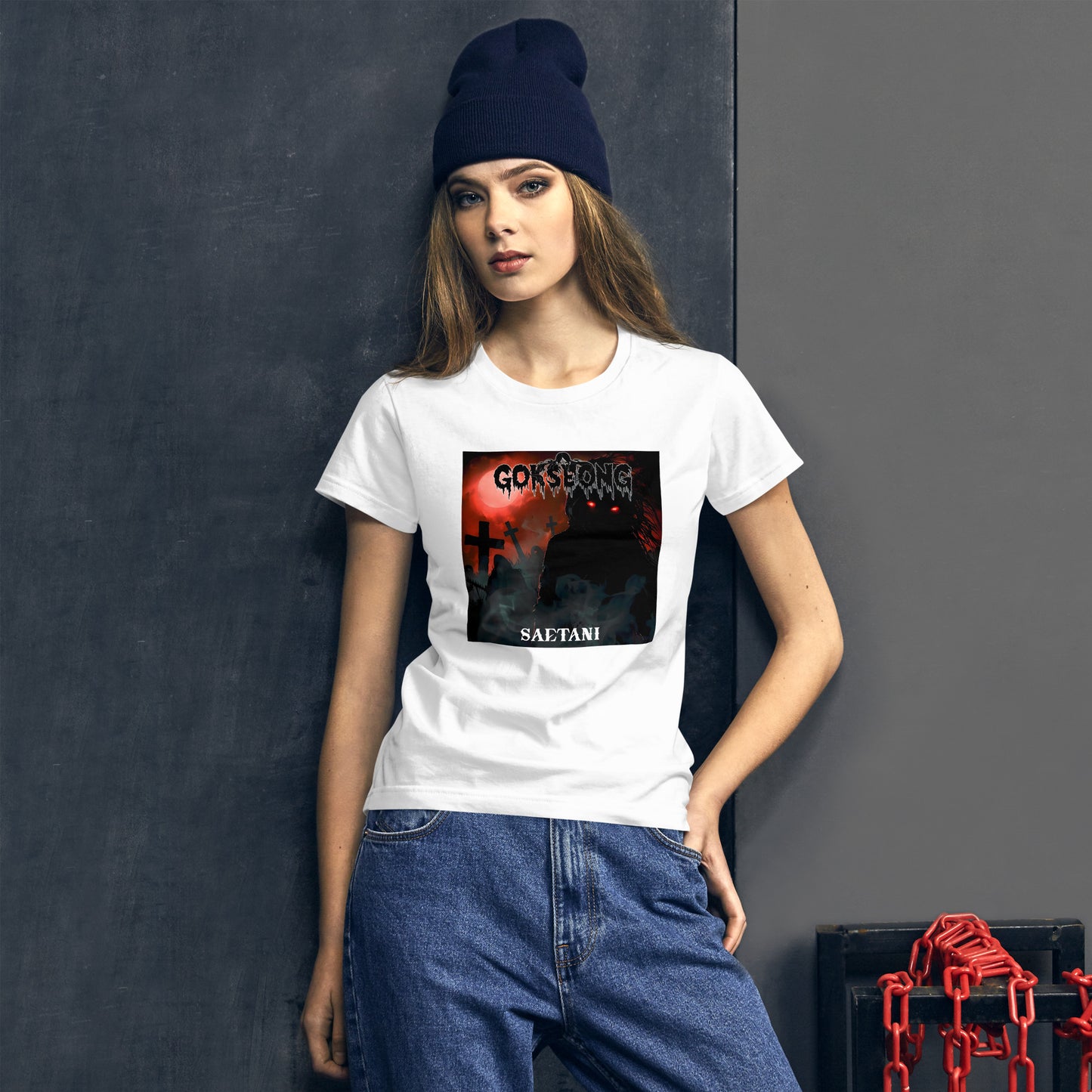 Gokseong Saetani Women's short sleeve t-shirt - Free Delivery! Rock / Metal / Alternative - Alternative Apparel and Merch Only from Phase B Records.