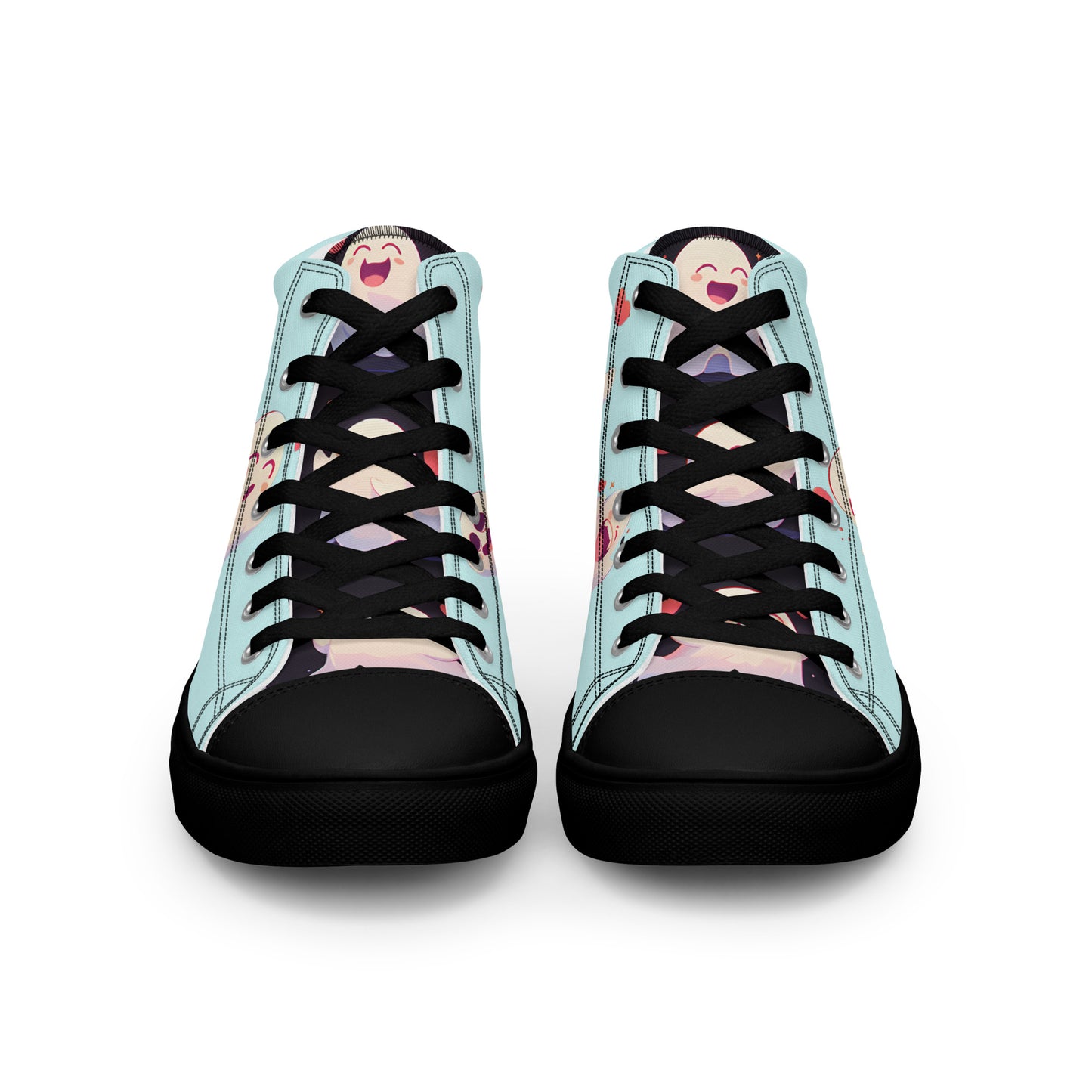 Ghost Love Women’s high top canvas shoes