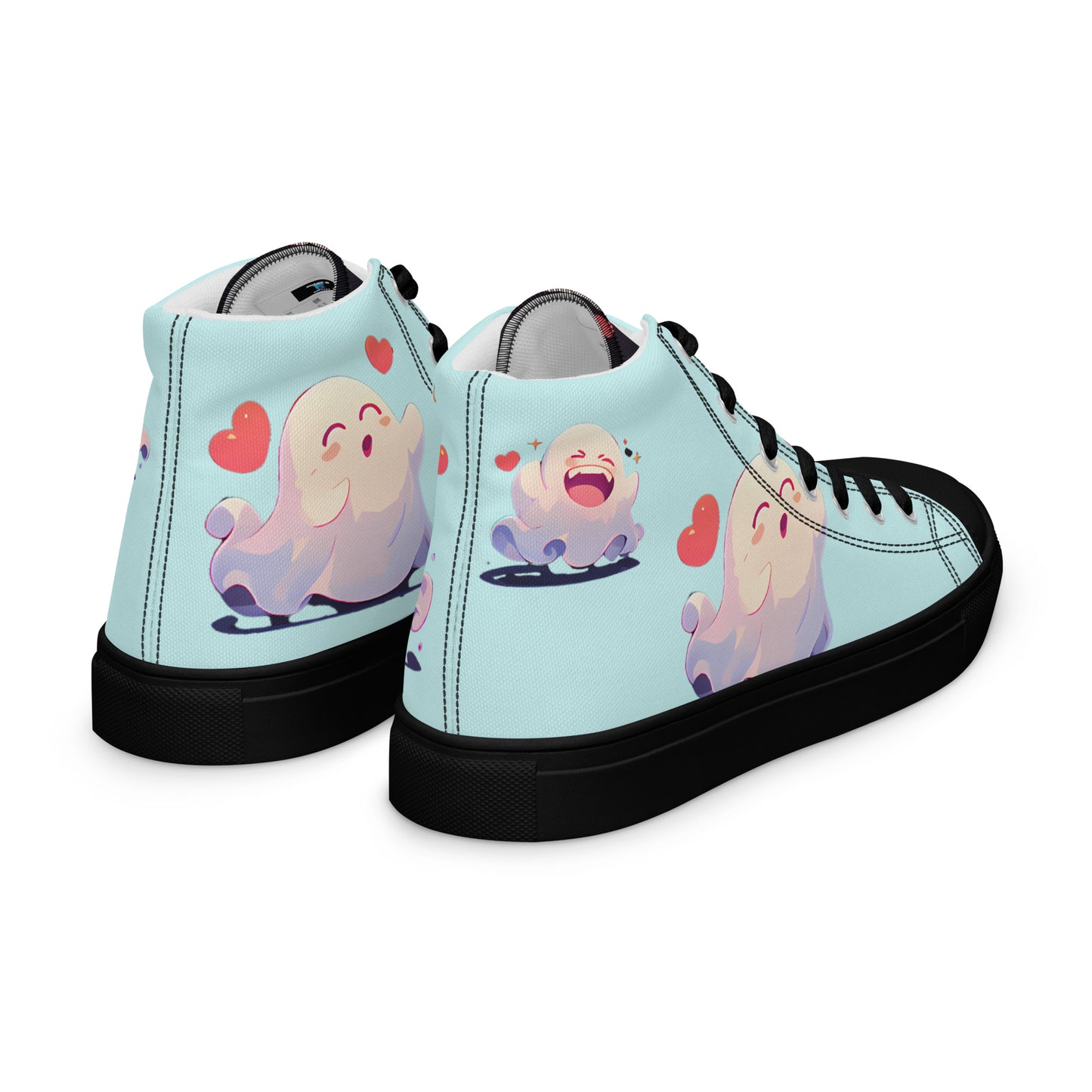 Ghost Love Women’s high top canvas shoes