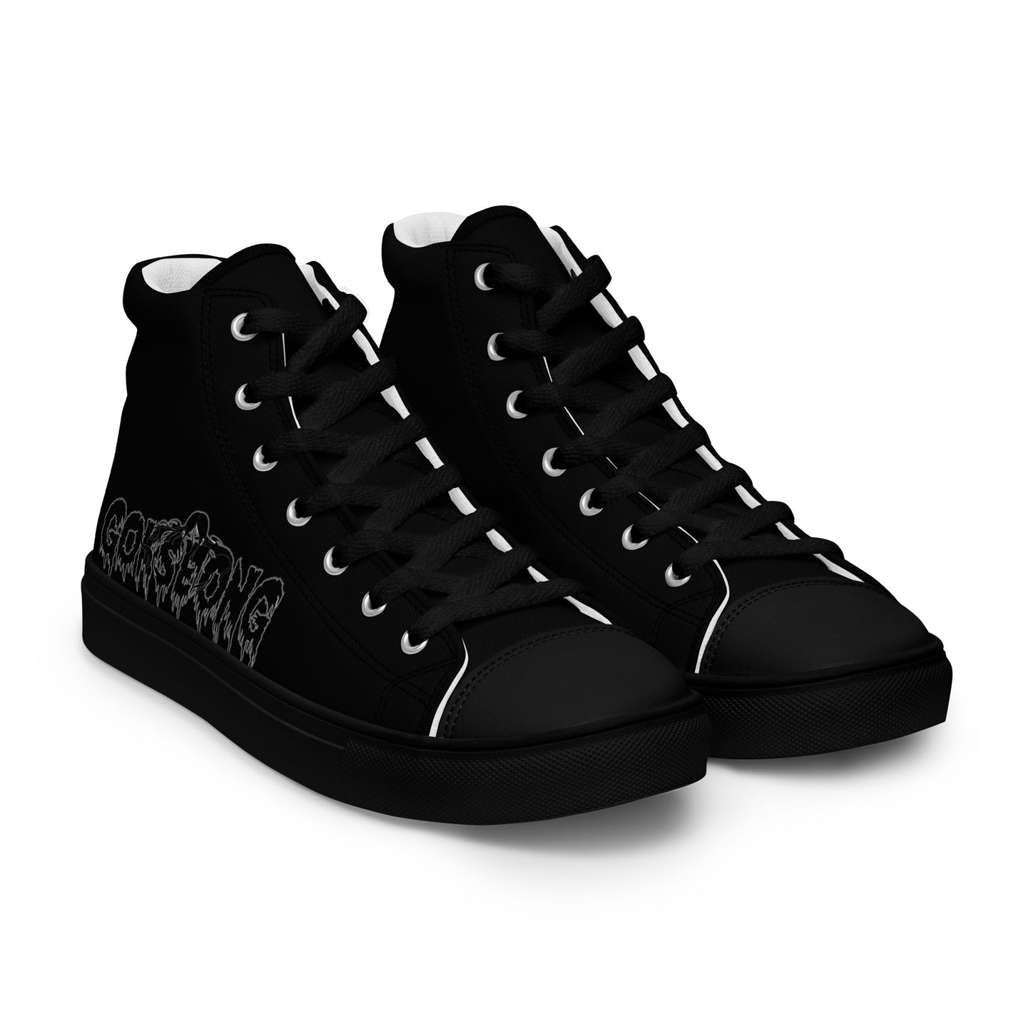 Gokseong Women’s high top canvas shoes - Free Delivery! Rock / Metal / Alternative - Alternative Apparel and Merch Only from Phase B Records.