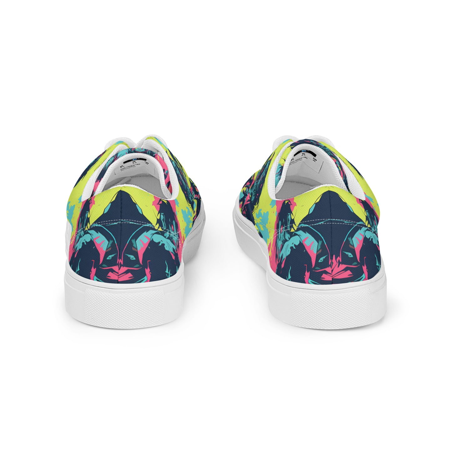 Neon Zombies Women’s lace-up canvas shoes