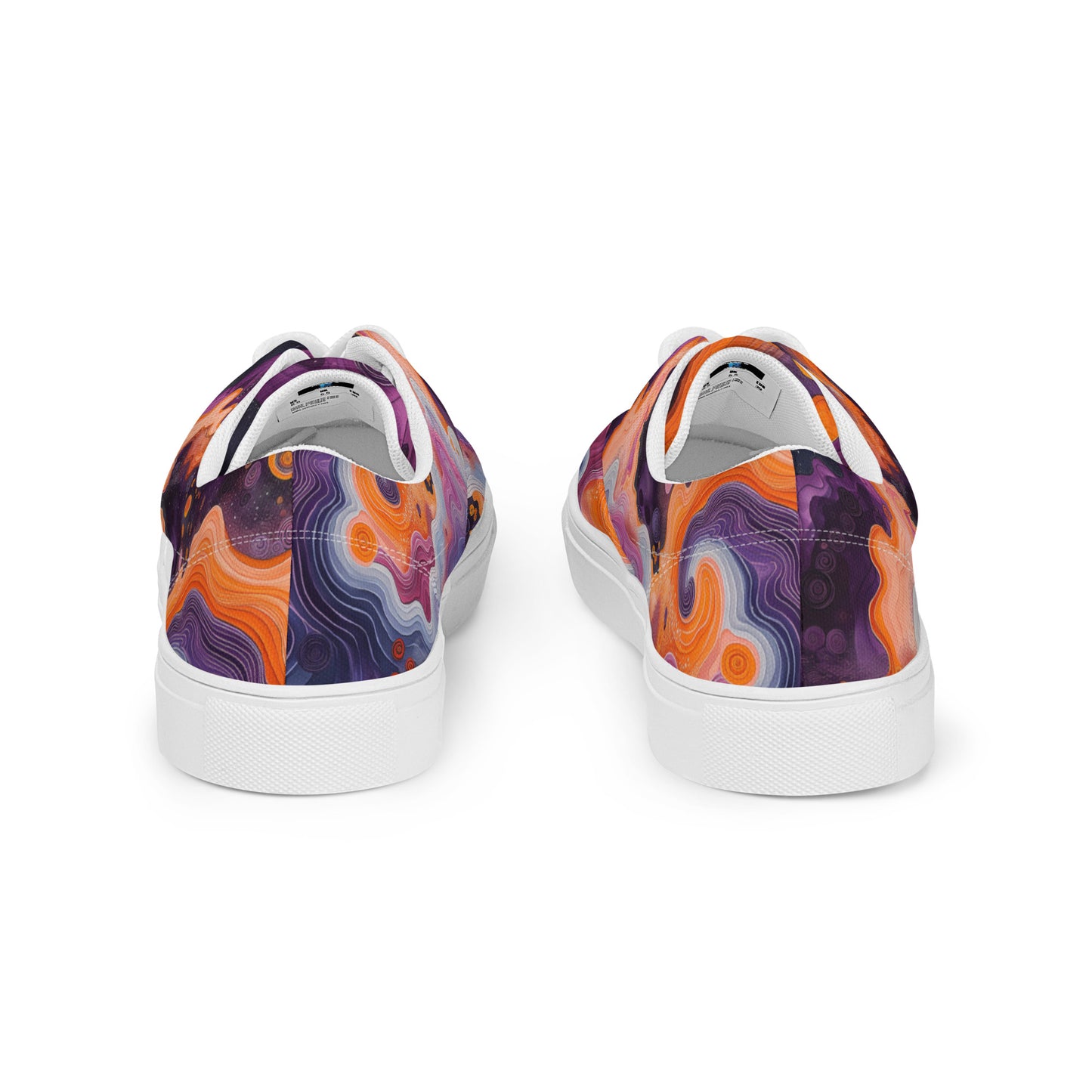 Space Clouds Women’s lace-up canvas shoes