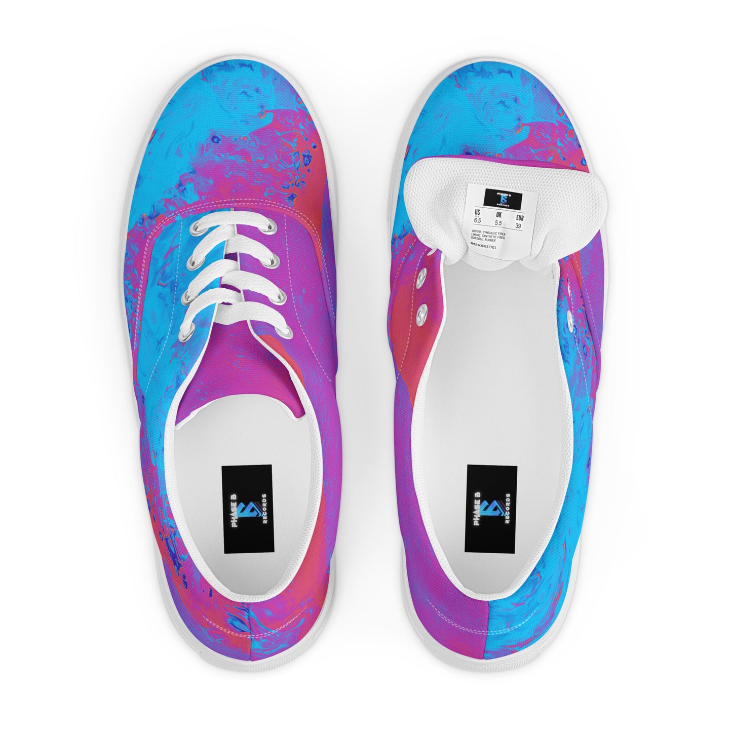 Neon Beach Women’s lace-up canvas shoes