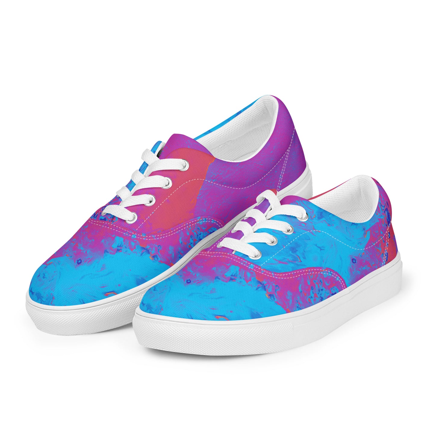 Neon Beach Women’s lace-up canvas shoes