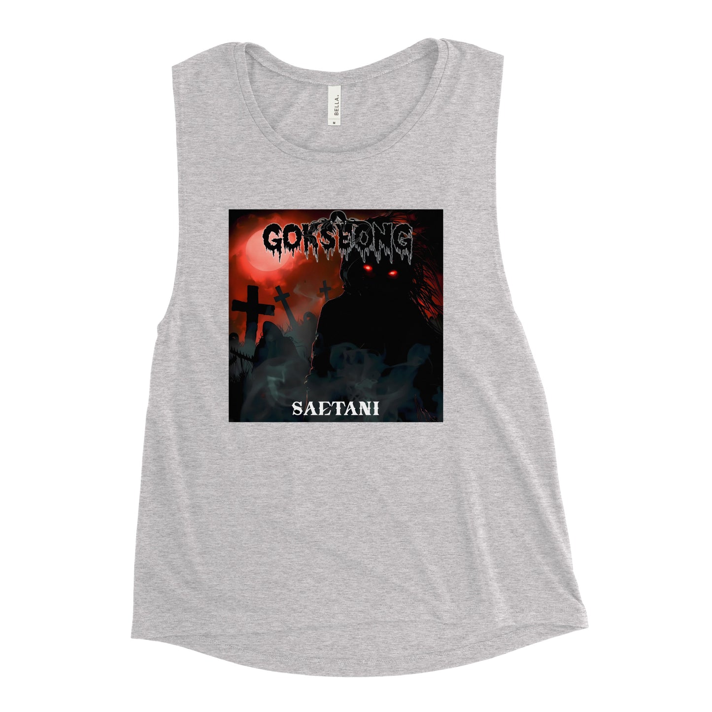 Gokseong Saetani Ladies’ Muscle Tank - Free Delivery! Rock / Metal / Alternative - Alternative Apparel and Merch Only from Phase B Records.
