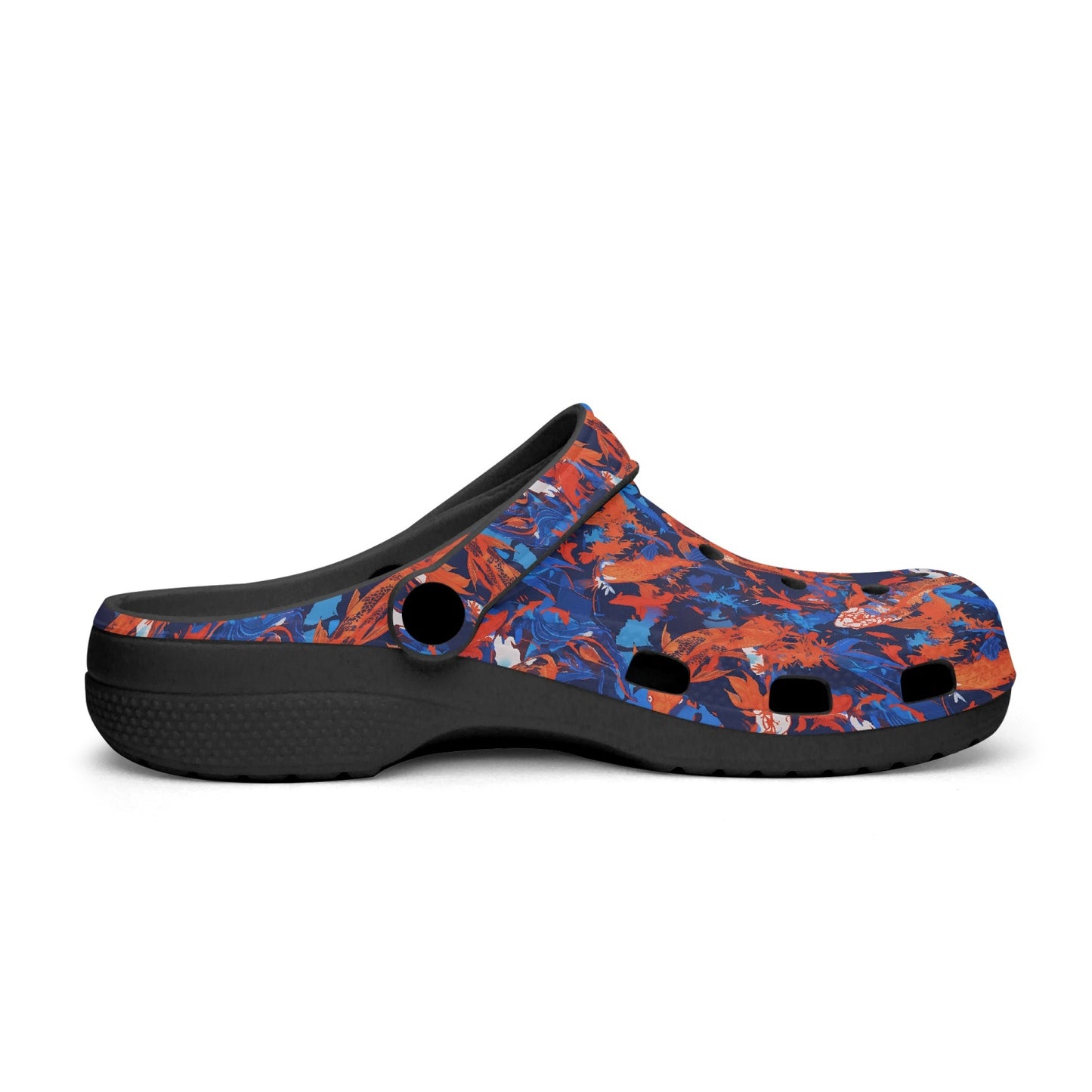 Red Koi Rok-Clogs