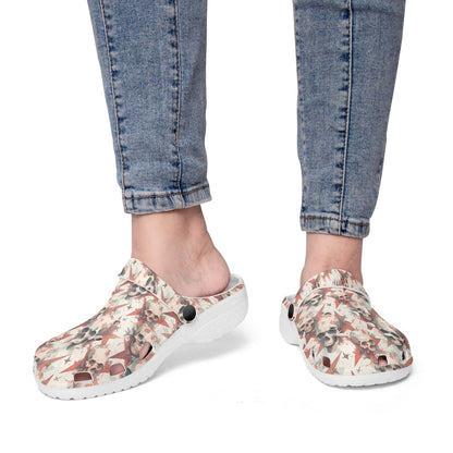 Red Star Skulls Rok-Clogs