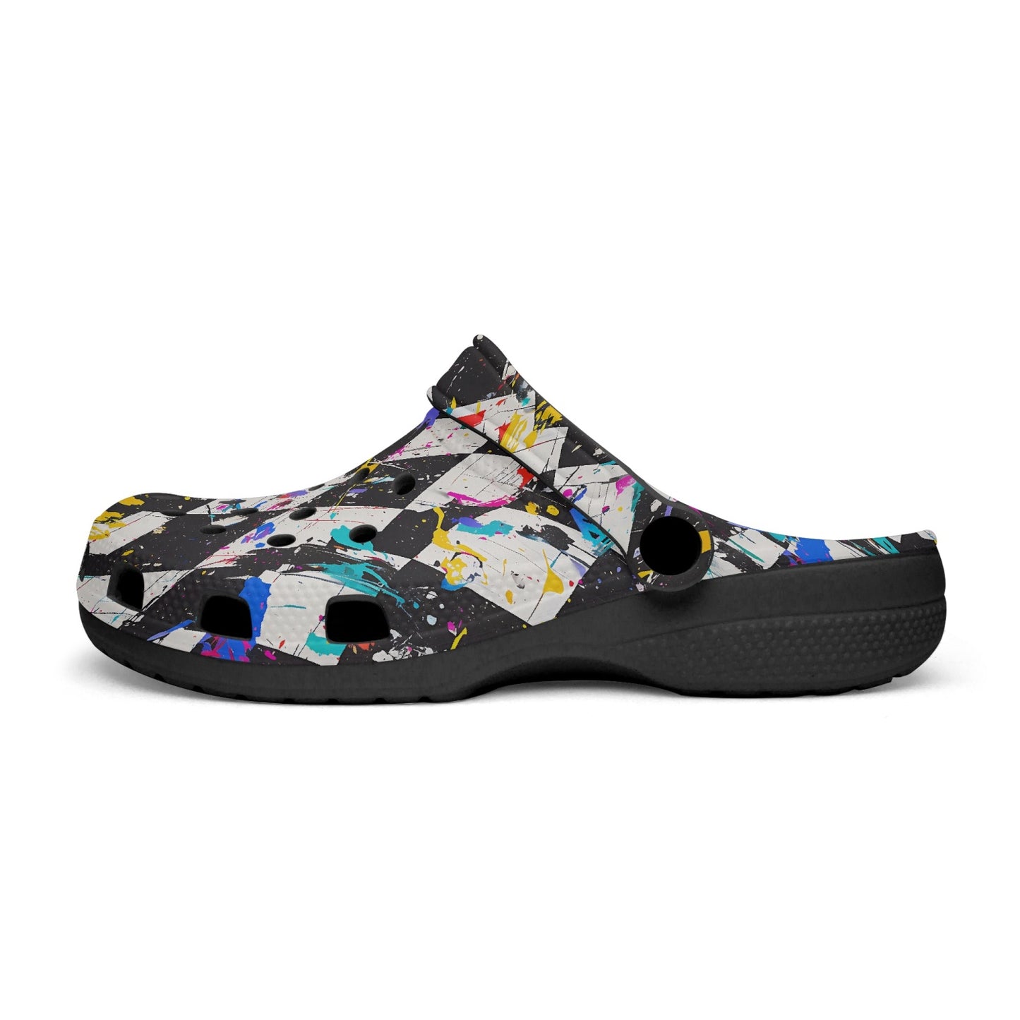 Splattered Paint SKA Rok-Clogs