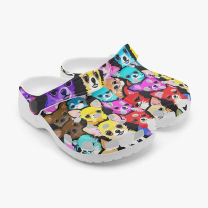 Chihuahua Puppies Kids Rok-Clogs