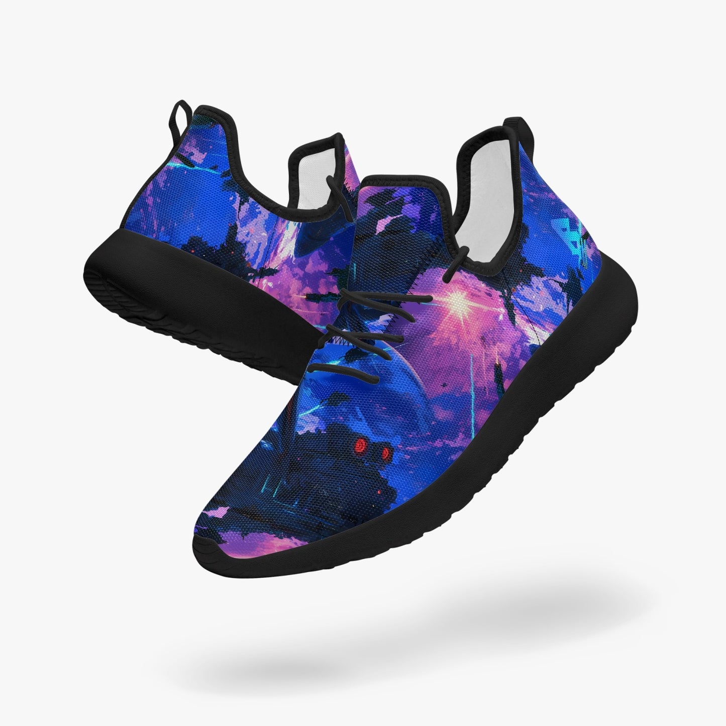 Space Wars! Classic Mesh Knit Unisex Trainers