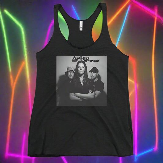APHID - Women's Racerback Rock / Metal Tank Top - Free Delivery! Alternative Graphic Tank